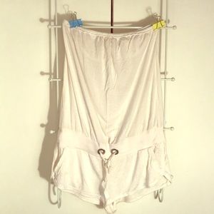 Playful sexy swimsuit cover romper